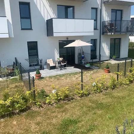 Mieszkanie Z Ogrodkiem I Klimatyzacja グダニスク